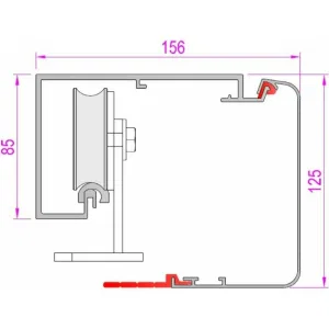 Автоматика для двустворчатой раздвижной двери FLUO SLBE Basic Emergency CAME 818SL-0081 (КАМЕ) Автоматика для двустворчатой раздвижной двери FLUO SLBE Basic Emergency CAME 818SL-0081 (КАМЕ)